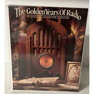 Vintage The Golden Years Of Radio 40 Cassette Collection Edition 1992‎